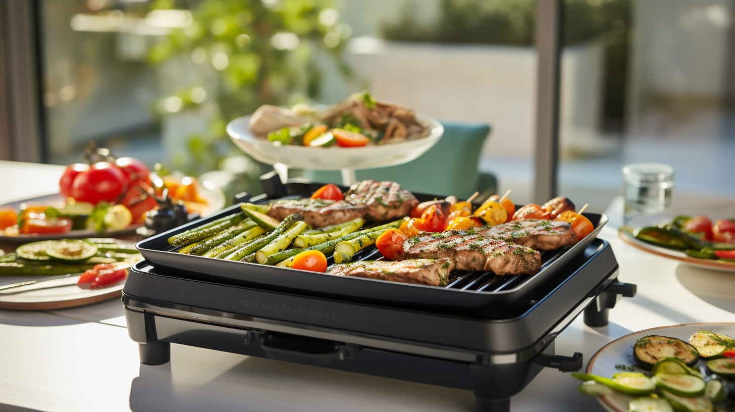 Sabor Auténtico y Salud en Cada Plato con las Parrillas Eléctricas Antiadherentes