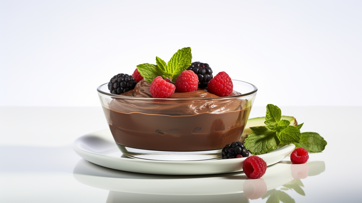 Mousse de Chocolate y Aguacate Antiinflamatorio