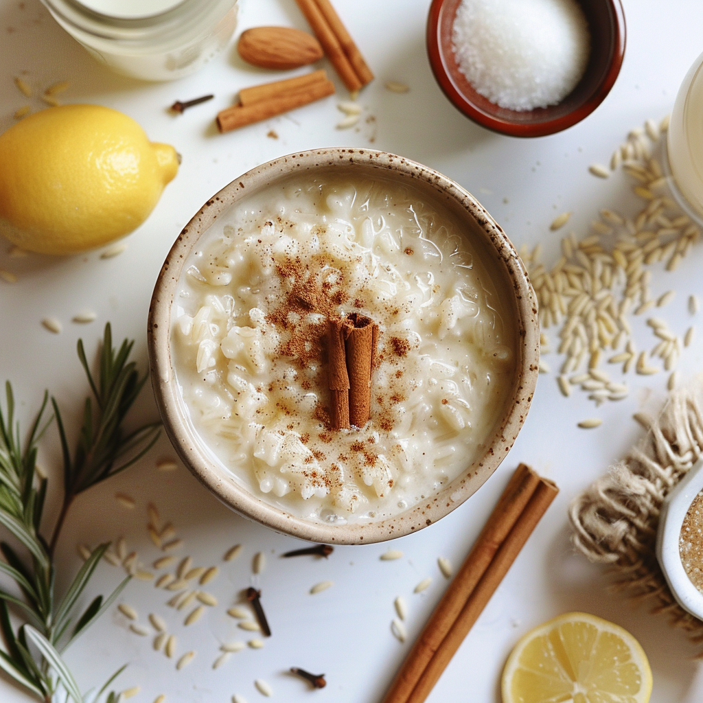 Arroz con leche Antiinflamatorio