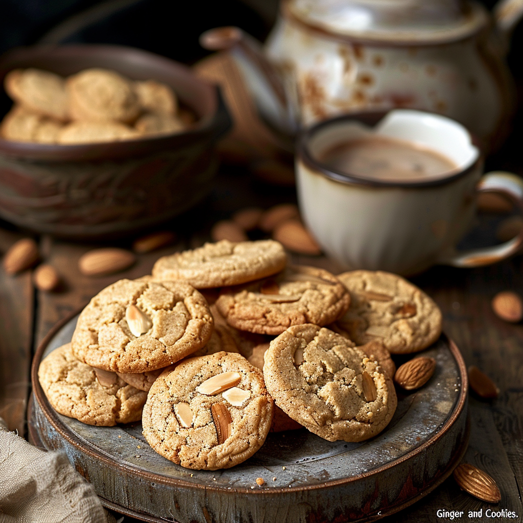 Galletas de Jengibre y Almendra