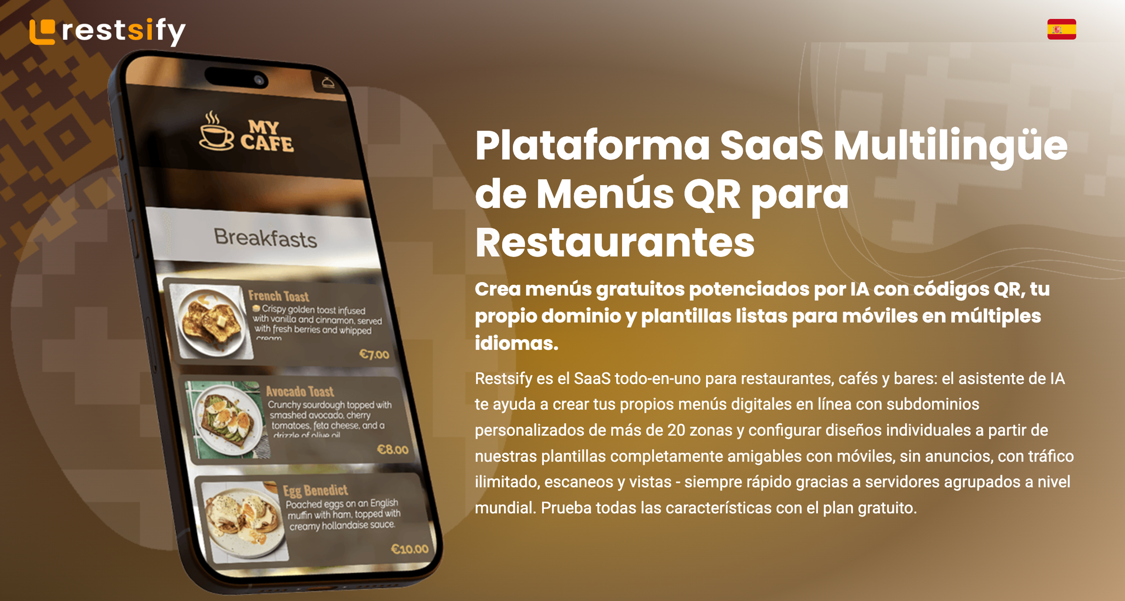 Restsify: Innovación en Menús QR con IA para Hostelería